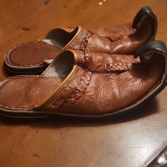 Alladin Leather Shoes Slippers - Picture 4 of 9
